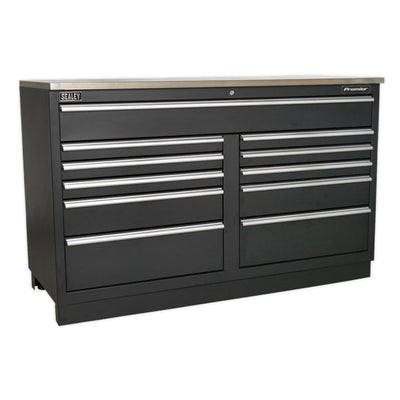 Sealey APMS04 11 Drawer Modular Floor Cabinet - 1550mm