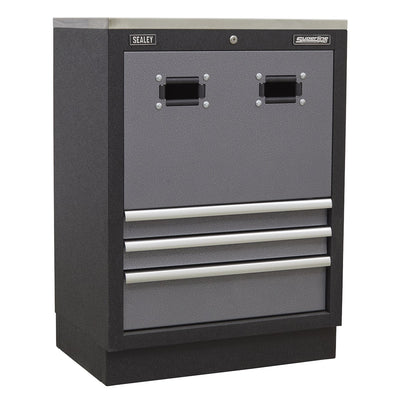 Sealey APMSSTACK14SS Modular Storage System Combo - Stainless Steel Worktop