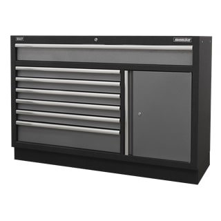 Sealey APMSSTACK13SS Superline Pro 3.24m Storage System - Stainless Steel Worktop