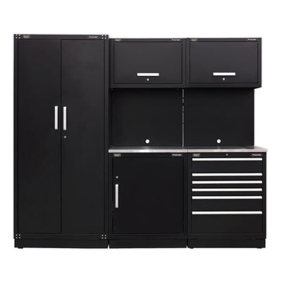 Sealey APMSCOMBO1SS Modular Storage System Combo - Stainless Steel Worktop