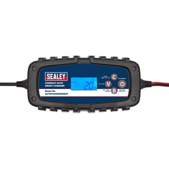 Sealey AUTOCHARGE650HF Compact Auto Smart Charger