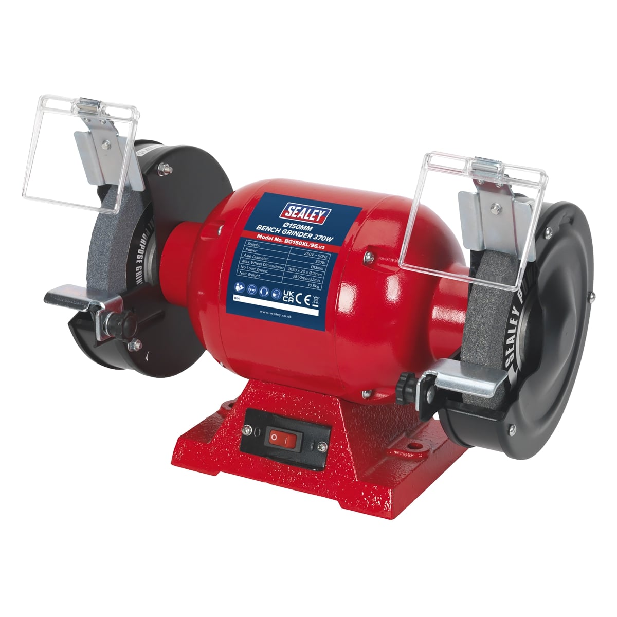 Sealey BG150XL/96 Bench Grinder 150mm 370W/230V