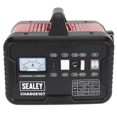 Sealey CHARGE107 Battery Charger 11Amp 12/24V