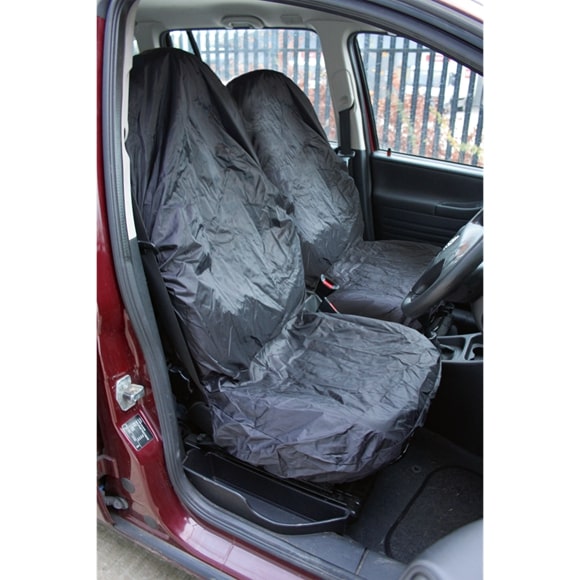 Sealey CSC6 2pc Heavy-Duty Front Seat Protector Set