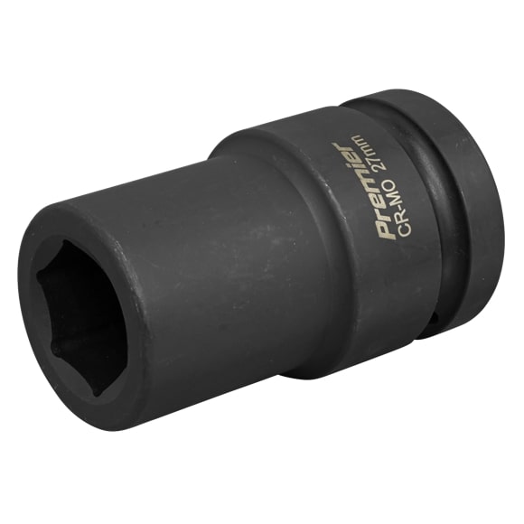Sealey IS127D Impact Socket 27mm Deep 1"Sq Drive
