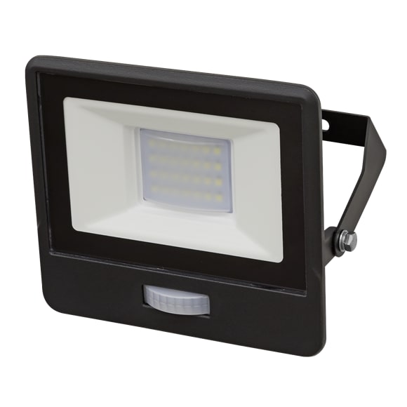 Sealey LED112PIR Extra Slim Floodlight with PIR Sensor 20W SMD LED