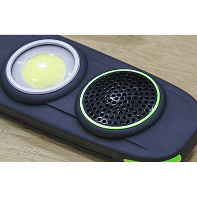 Sealey LED50WS 10W COB LED Rechargeable Torch with Wireless Speaker