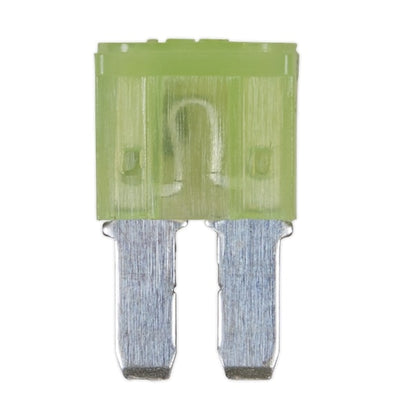 Sealey M2BF20 Automotive MICRO II Blade Fuse 20A - Pack of 50