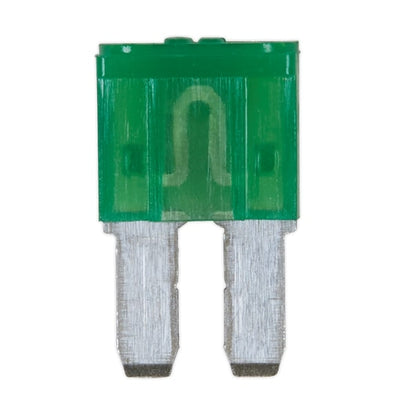 Sealey M2BF30 Automotive MICRO II Blade Fuse 30A - Pack of 50