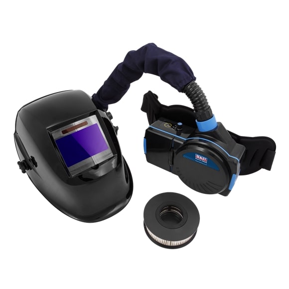 Sealey PWH616 Auto Darkening Welding Helmet with Powered Air Purifying Respirator