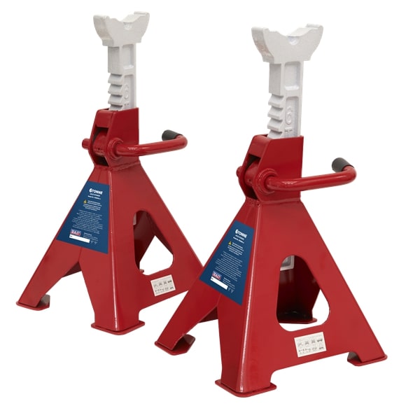 Sealey VS2006 Axle Stands (Pair) 6 Tonne Capacity per Stand