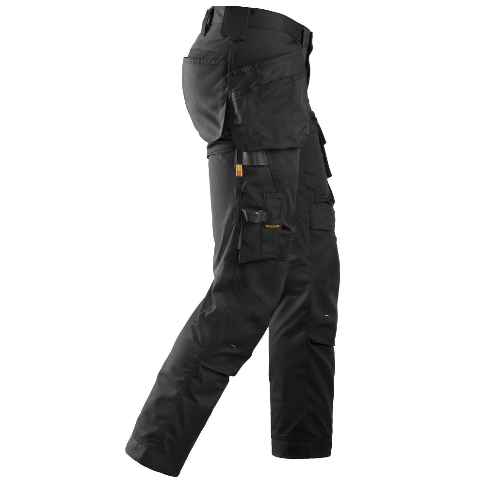 Snickers 6241 AllRoundWork Stretch Holster Pocket Trousers, Black
