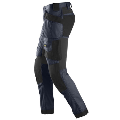 Snickers 6241 AllRoundWork Stretch Holster Pocket Trousers, Navy/Black