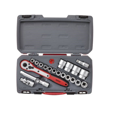 Teng Tools T1221 21 Piece 1/2" Drive Socket Set