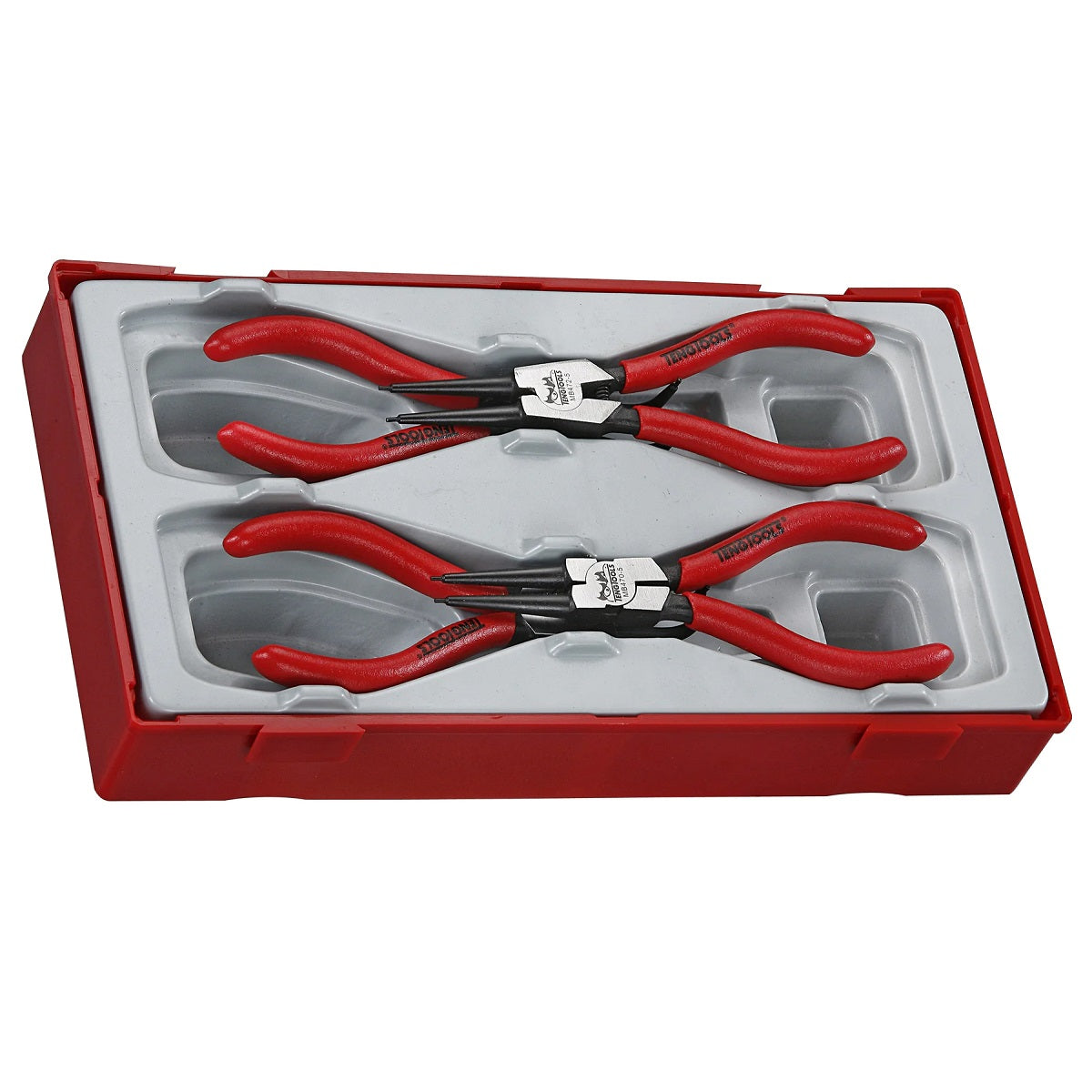 Teng Tools TT474-5 Plier Set 5 inch Circlip 4 Pieces