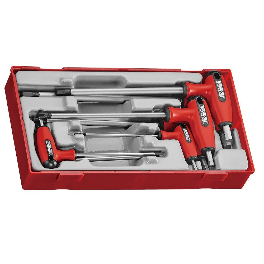 Teng Tools TTHEX7S 7Pc T-Handle Hex 2.5-8mm Set