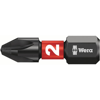 Wera 851/1IMP DC Bit PH2 x 25mm Impaktor 10 Pack