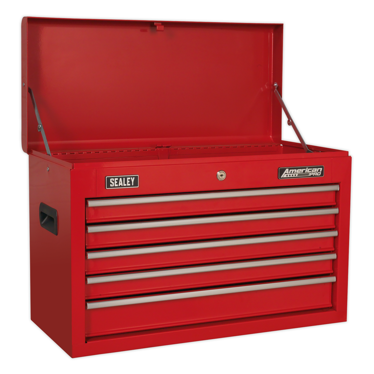 Sealey AP225 Topchest 5 Drawer with Ball Bearing Slides - Red