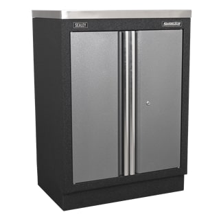 Sealey APMSSTACK15W Superline Pro 4.9m Storage System Wood Worktop