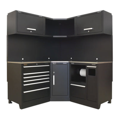 Sealey APMSCOMBO6SS Modular Storage System Combo - Stainless Steel Worktop