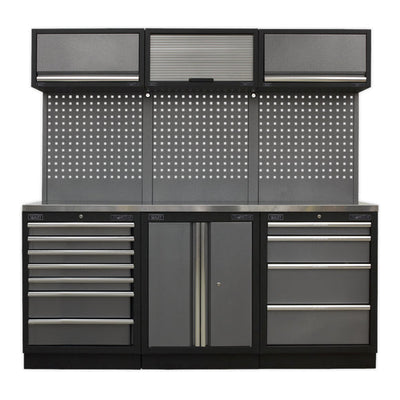 Sealey APMSSTACK07SS Modular Storage System Combo - Stainless Steel Worktop