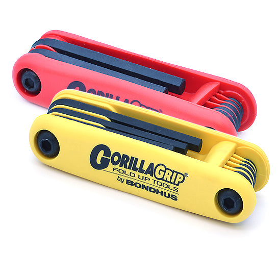 Bondhus Gorilla Grip Hex Fold Up Key Set Twin Pack HF16, 12522