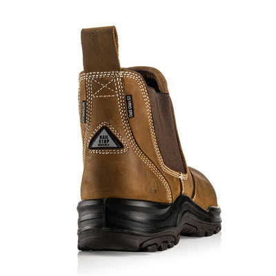 Buckler Boots DEALERZ Lightweight Safety Dealer Boot, Brown