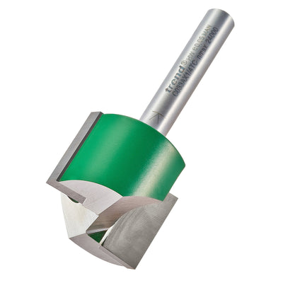 Trend C033AX1/4TC Two Flute Cutter 25mm Diameter x 19mm