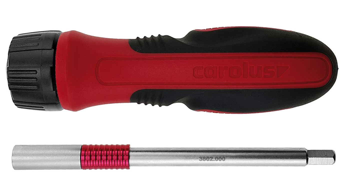 Gedore Carolus 2978121 Ratchet Screwdriver 1/4" with Interchangeable Shaft