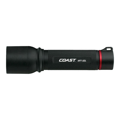 Coast HP7 Focusing LED Torch 650 Lumens, High, Medium & Low Modes, 4 x AAA Batteries (Hardware)