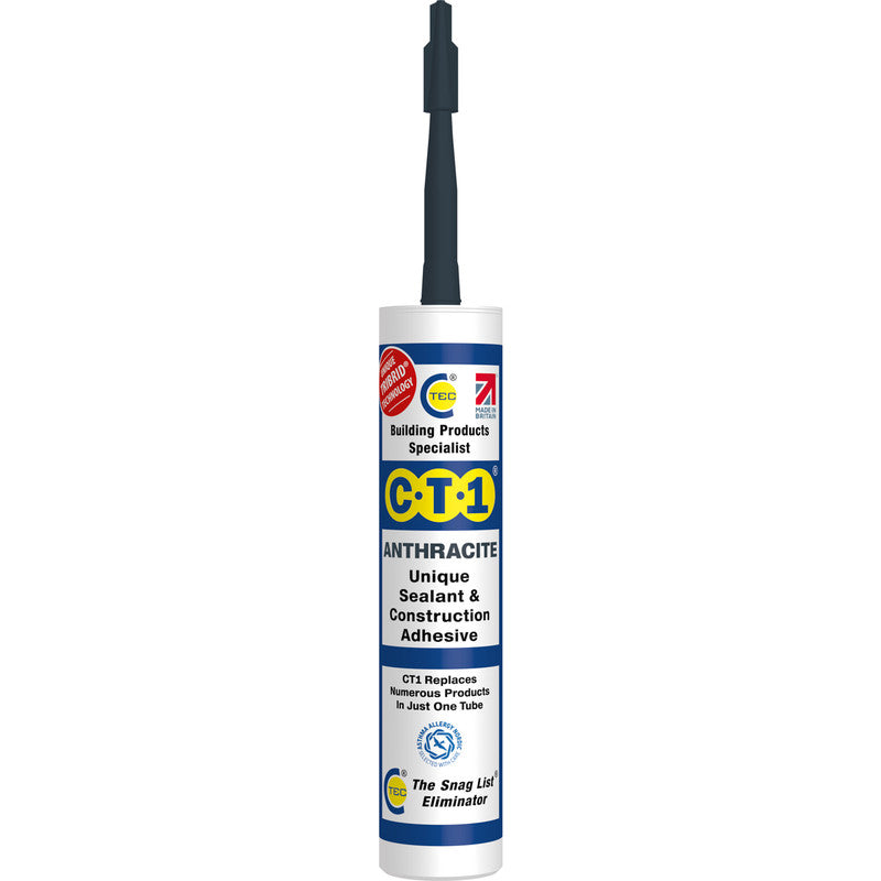 CT1 Sealant & Adhesive, Anthracite, 290ml