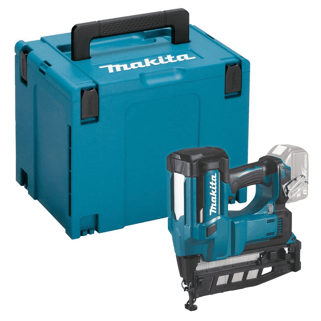 Makita DBN600ZJ 18v Cordless 16 Gauge Second Fix Finish Nailer - Body Only + MakPac Carry Case