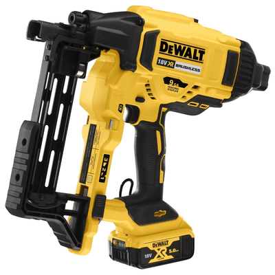 Dewalt DCFS950 18V Brushless 9 Gauge Fencing Stapler, 2x 5.0Ah Li-Ion
