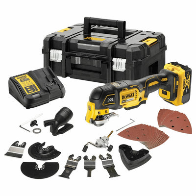 DeWalt DCS356P1-GB 18V XR Brushless 3 Speed Oscillating Speed Multi-Tool, 1 X 5Ah Battery