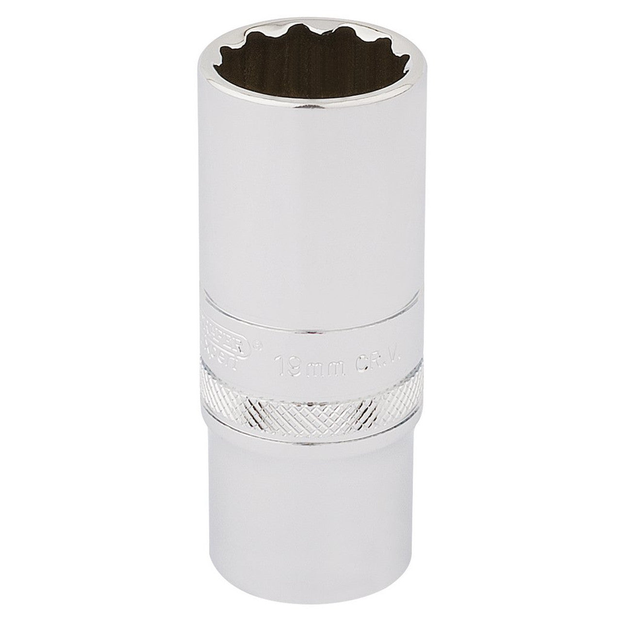 Draper 33036 19mm Deep 12 Point Socket 3/8" Dr