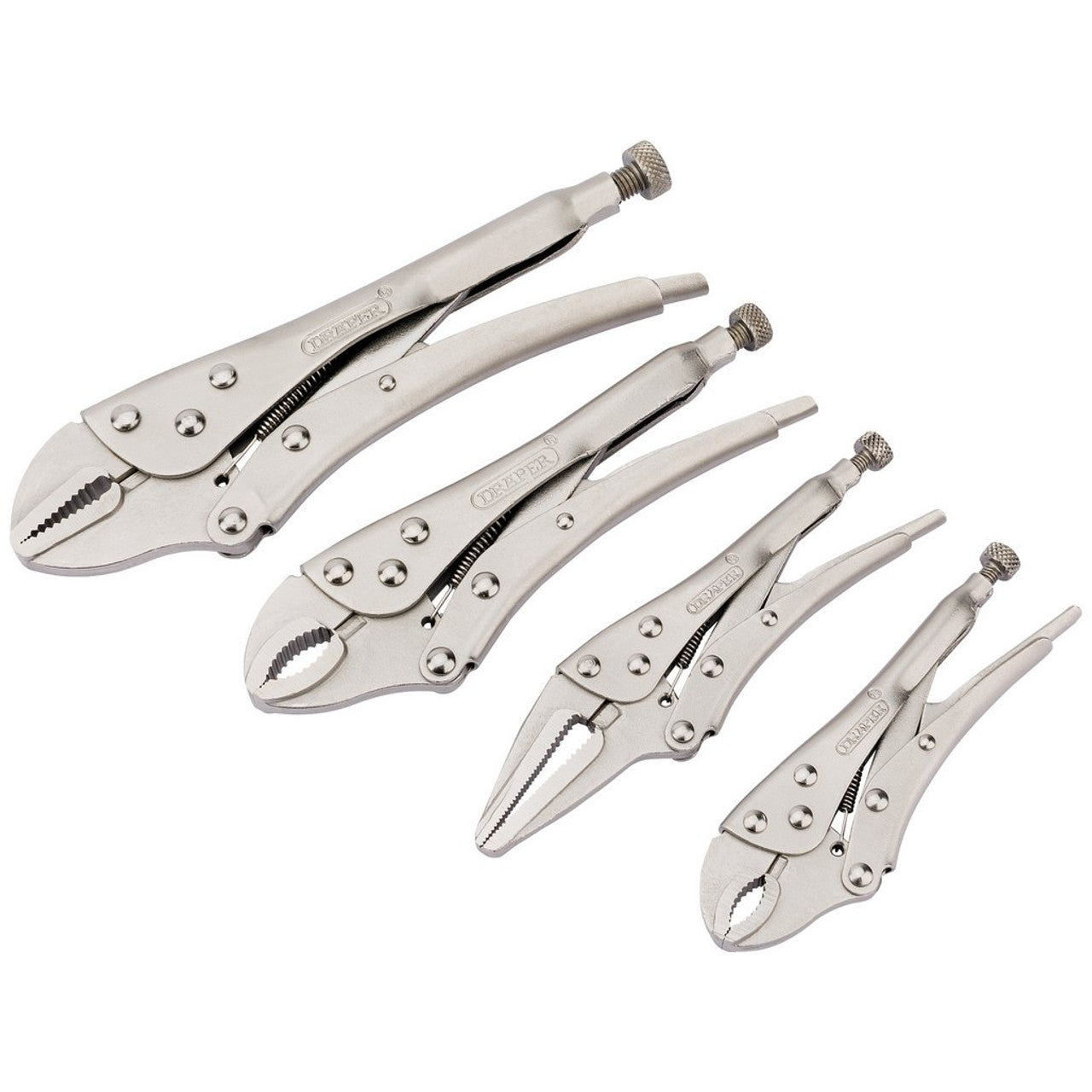 Draper 35373 Self Grip Pliers Set (4 Piece)