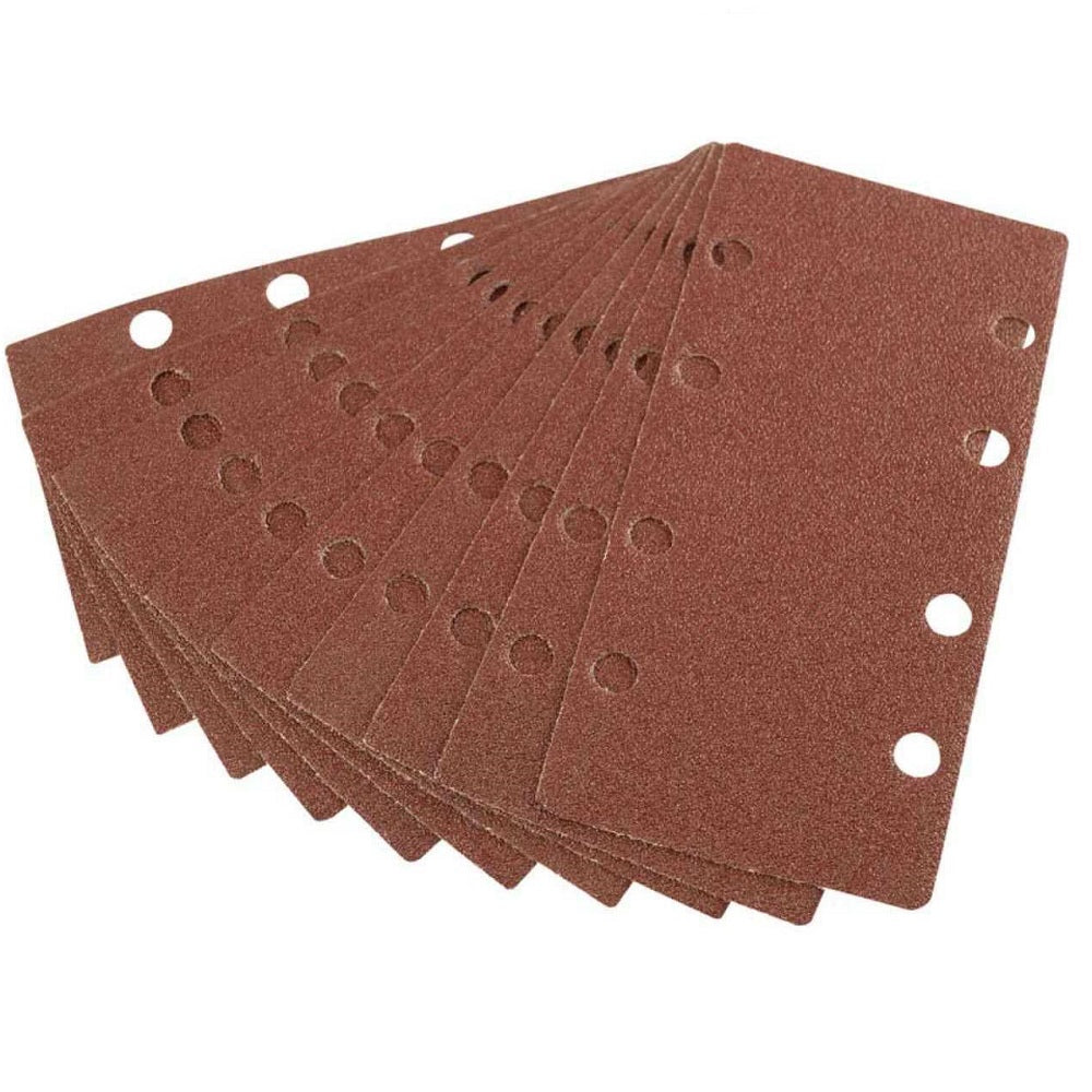 Draper 42617 Ten 90 x 187mm 60 Grit Aluminium Oxide Sanding Sheets