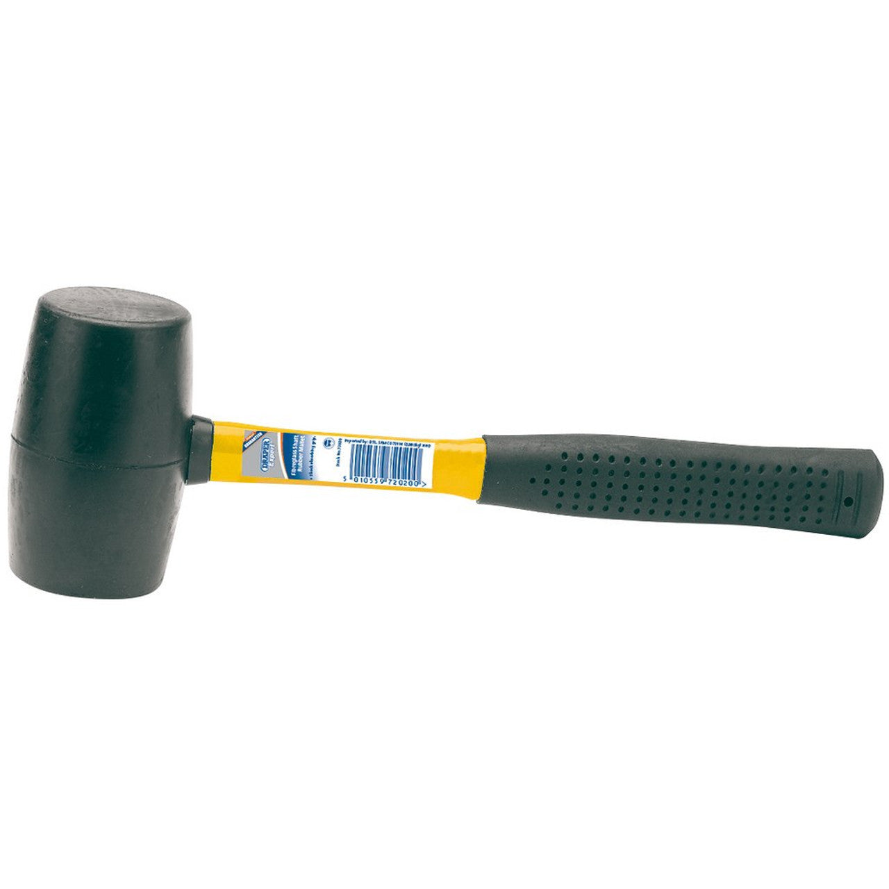 Draper 72020 Rubber Mallet with Fibreglass Shaft (680g - 24oz)