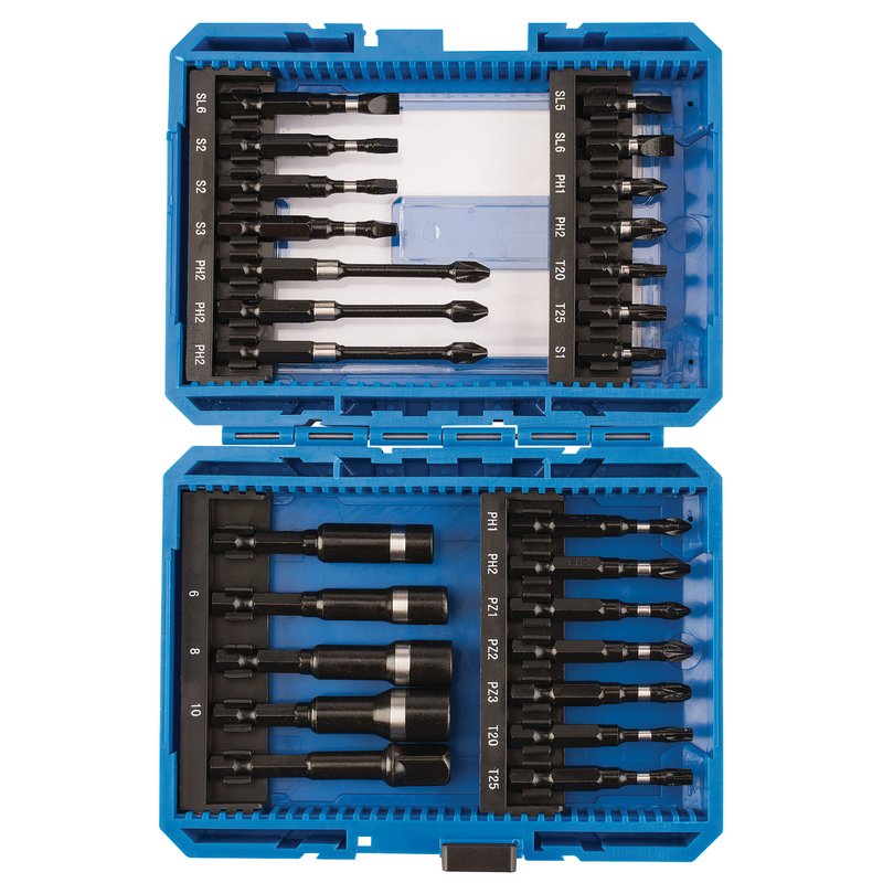 Draper 05732 Impact Screwdriver Bit Set (26 Piece) DW Tool Shop