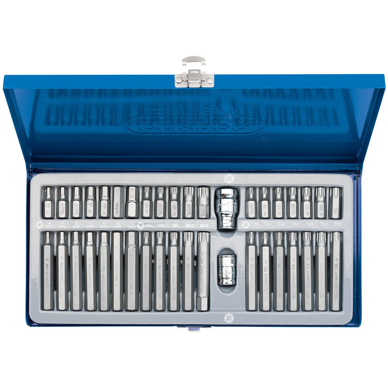 Draper 33322 40 Piece Mechanic's Bit Set TX-STAR; Hexagon and Spline