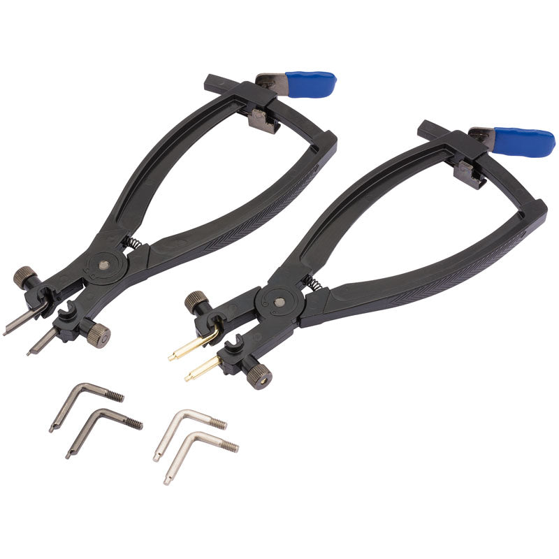 Draper 51956 2 Piece Ratchet Circlip Plier Set