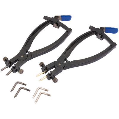 Draper 51956 2 Piece Ratchet Circlip Plier Set