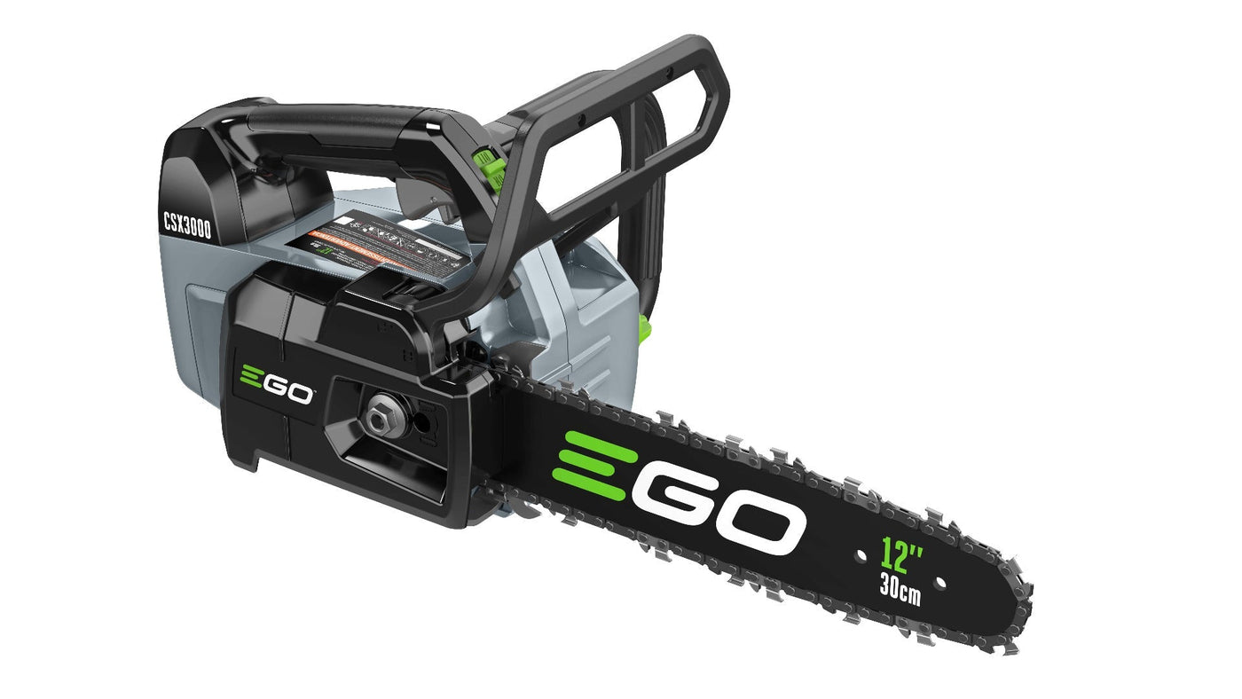 EGO CSX3002 Top Handle Chainsaw Kit, 4Ah Battery & Rapid Charger