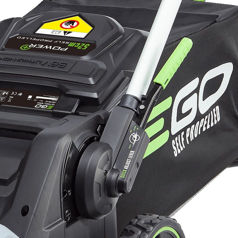EGO LM2135ESP 52cm Battery Lawnmower Self Propelled + 7.5AH + Fast Charger