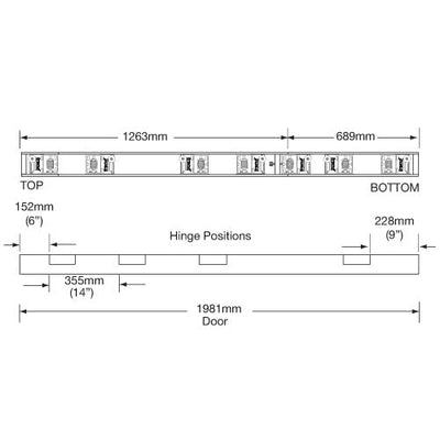 Trend H/JIG/C/X Hinge Jig Skeleton, 2x Part w/ Case
