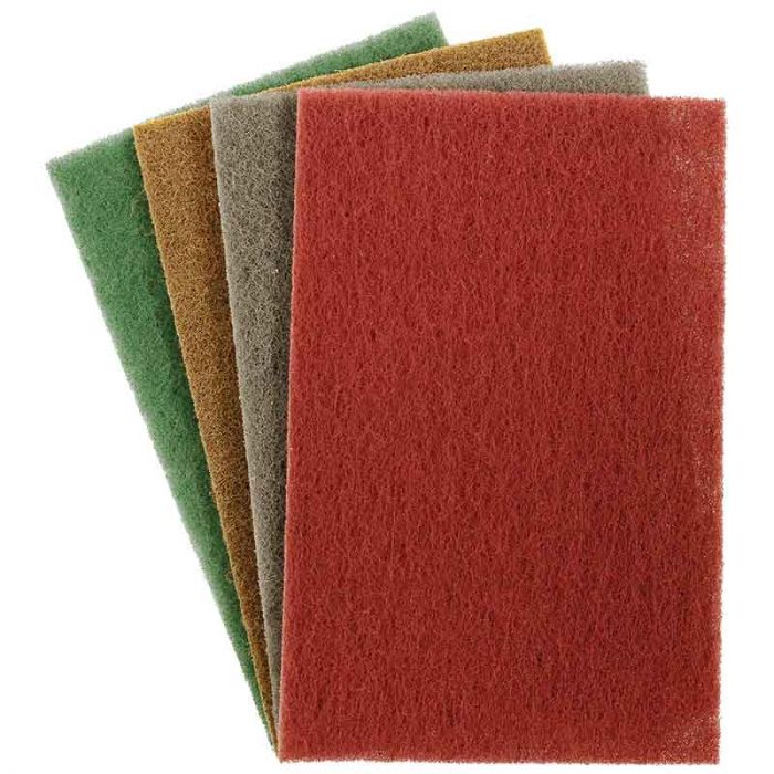 Abracs Non-Woven Hand Pad Coarse Brown