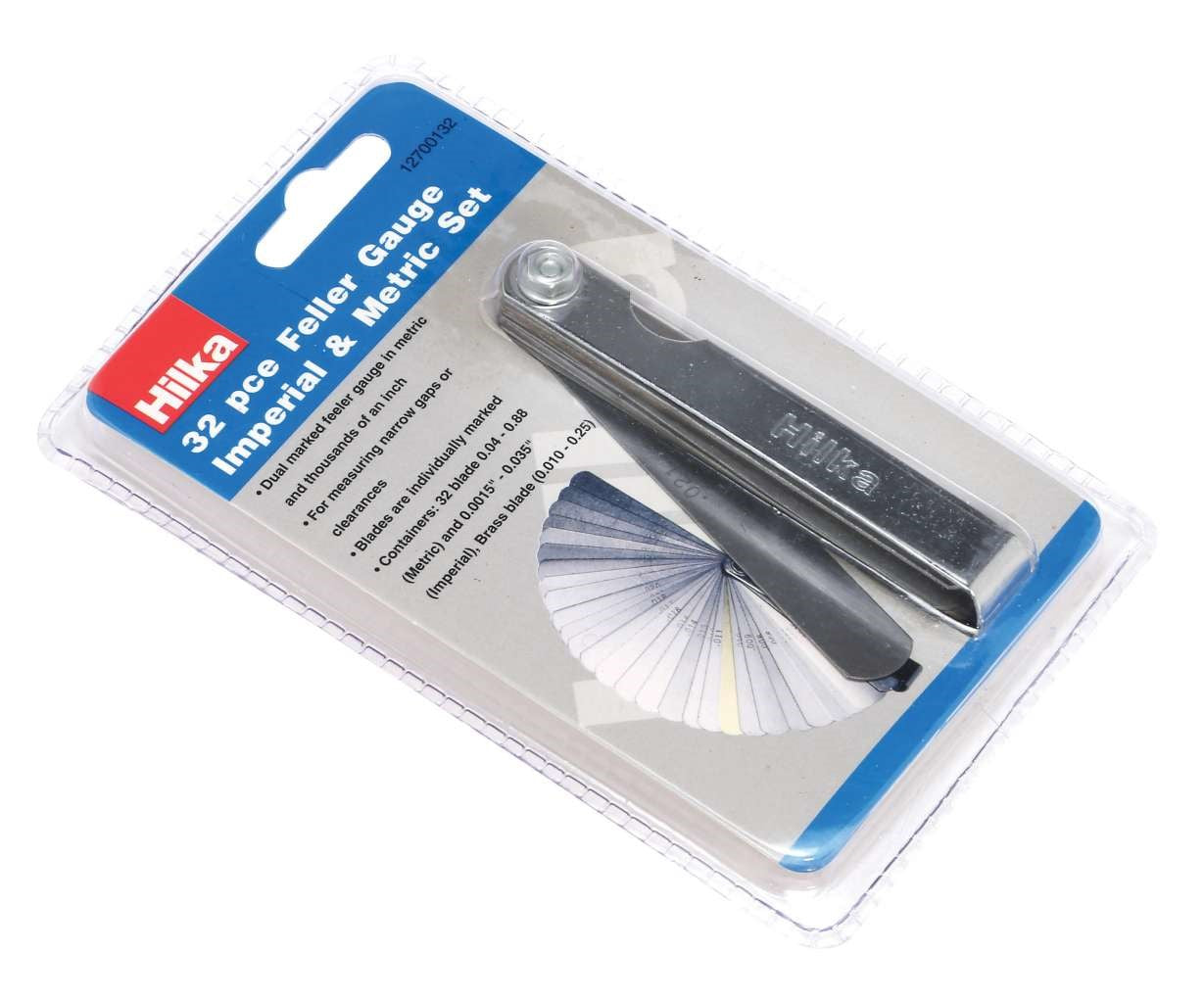 Hilka 32 Feeler Gauge Imperial & Metric Set