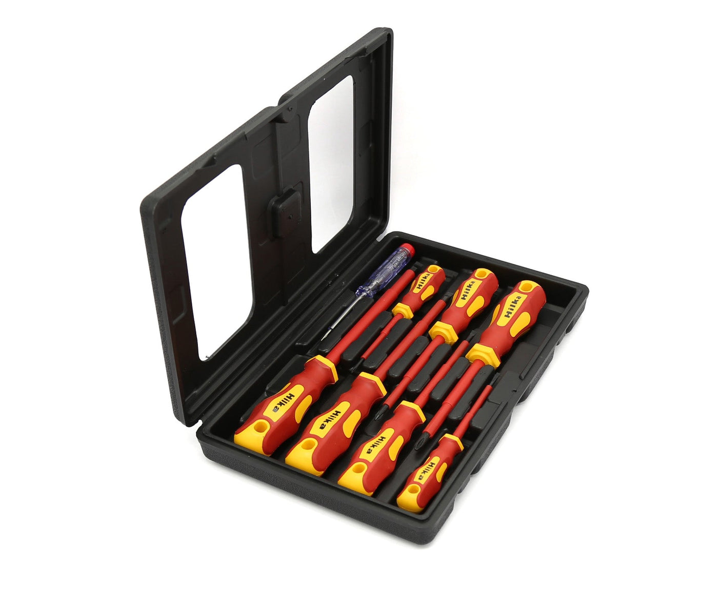 Hilka 8 Piece VDE Electricians Screwdriver Set Pro Craft