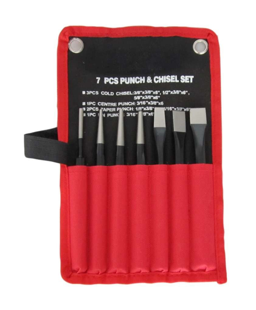 Hilka 7 Piece Punch & Chisel Set