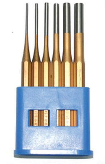 Hilka 6 Piece Parallel Punch Set Pro Craft